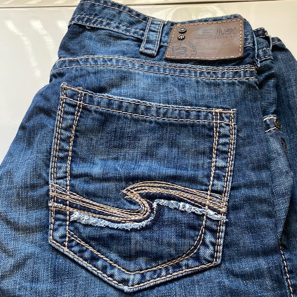 Silver jeans size men 34